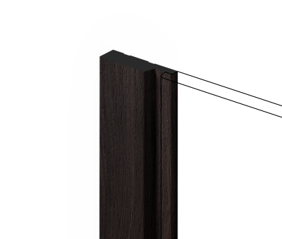 Финишный молдинг LF124A BR395 HI WOOD 42мм х 12мм х 2,7м (48 шт.)